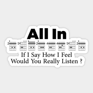 All In Sticker